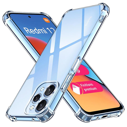 Tok Xiaomi Redmi 12 5G / 12-hez, Techsuit, Ütésálló Átlátszó, Átlátszó