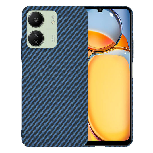 Tok Xiaomi Redmi 13C 5G / 13C / Poco C65-hez, Techsuit, Carbonite FiberShell, Türkiz