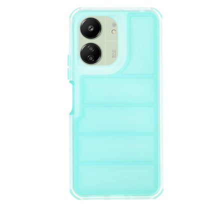 Tok Xiaomi Redmi 13C 5G / 13C / Poco C65 készülékhez, Techsuit, Wave Shield, Türkiz