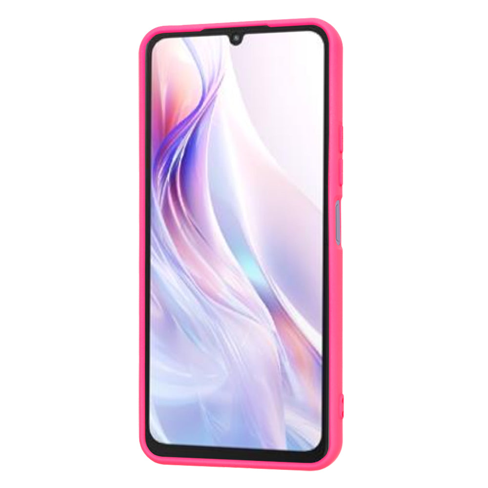 Tok Xiaomi Redmi 13C 5G-hez, Techsuit, SoftFlex, Sötét rózsaszín
