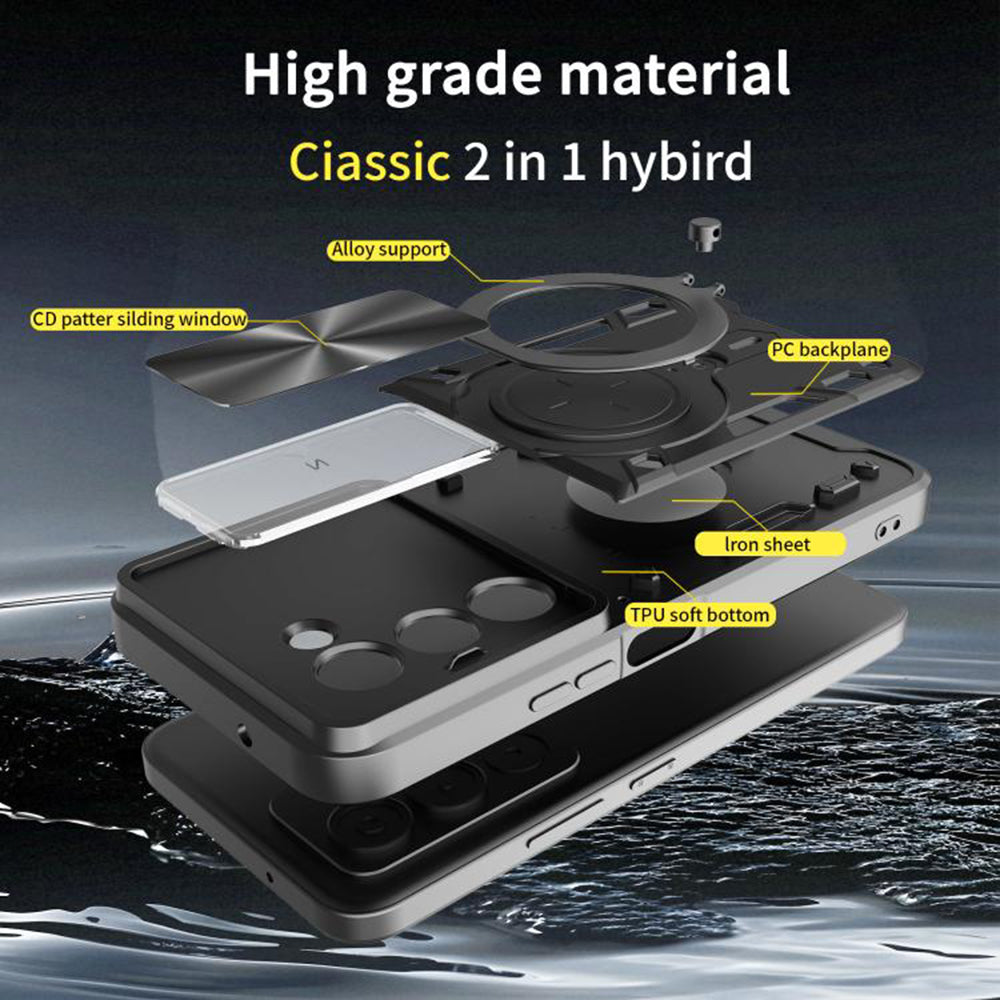 Tok a Xiaomi Redmi 15 5G / 15 4G-hez, Techsuit, CamGuard Pro, Lila