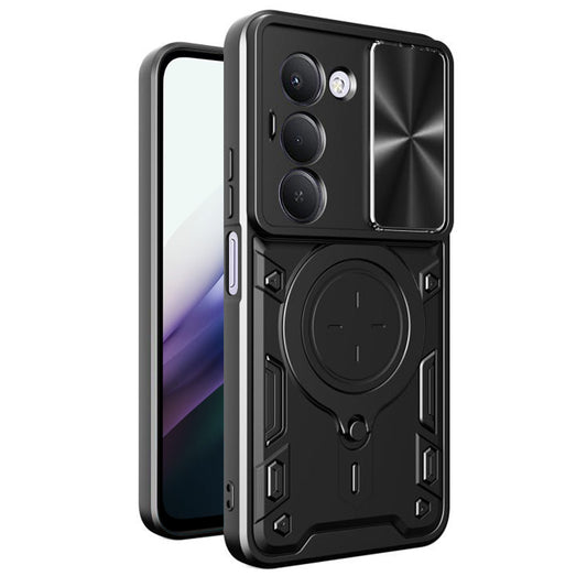 Tok Xiaomi Redmi 15 5G / 15 4G-hez, Techsuit, CamGuard Pro, Fekete
