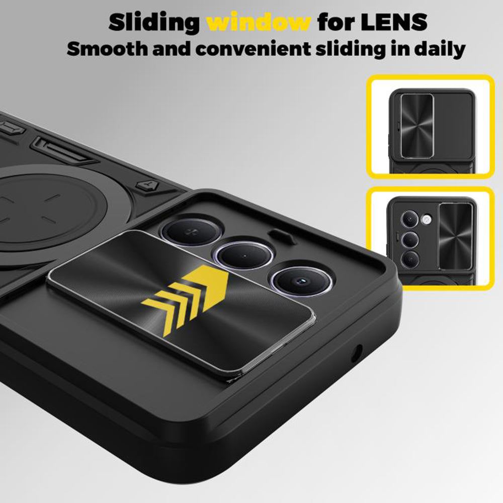 Tok a Xiaomi Redmi 15 5G / 15 4G-hez, Techsuit, CamGuard Pro, Piros