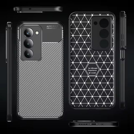 Tok a Xiaomi Redmi 15 5G / 15 4G készülékhez, Techsuit, CarbonFiber, Fekete