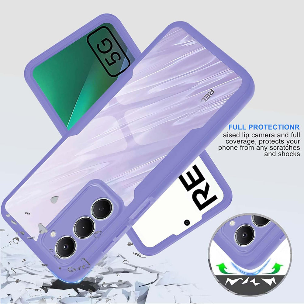 Tok Xiaomi Redmi 15 5G / 15 4G-hez, Techsuit, ColorVerse 360, Lila