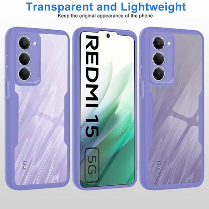 Tok Xiaomi Redmi 15 5G / 15 4G-hez, Techsuit, ColorVerse 360, Lila