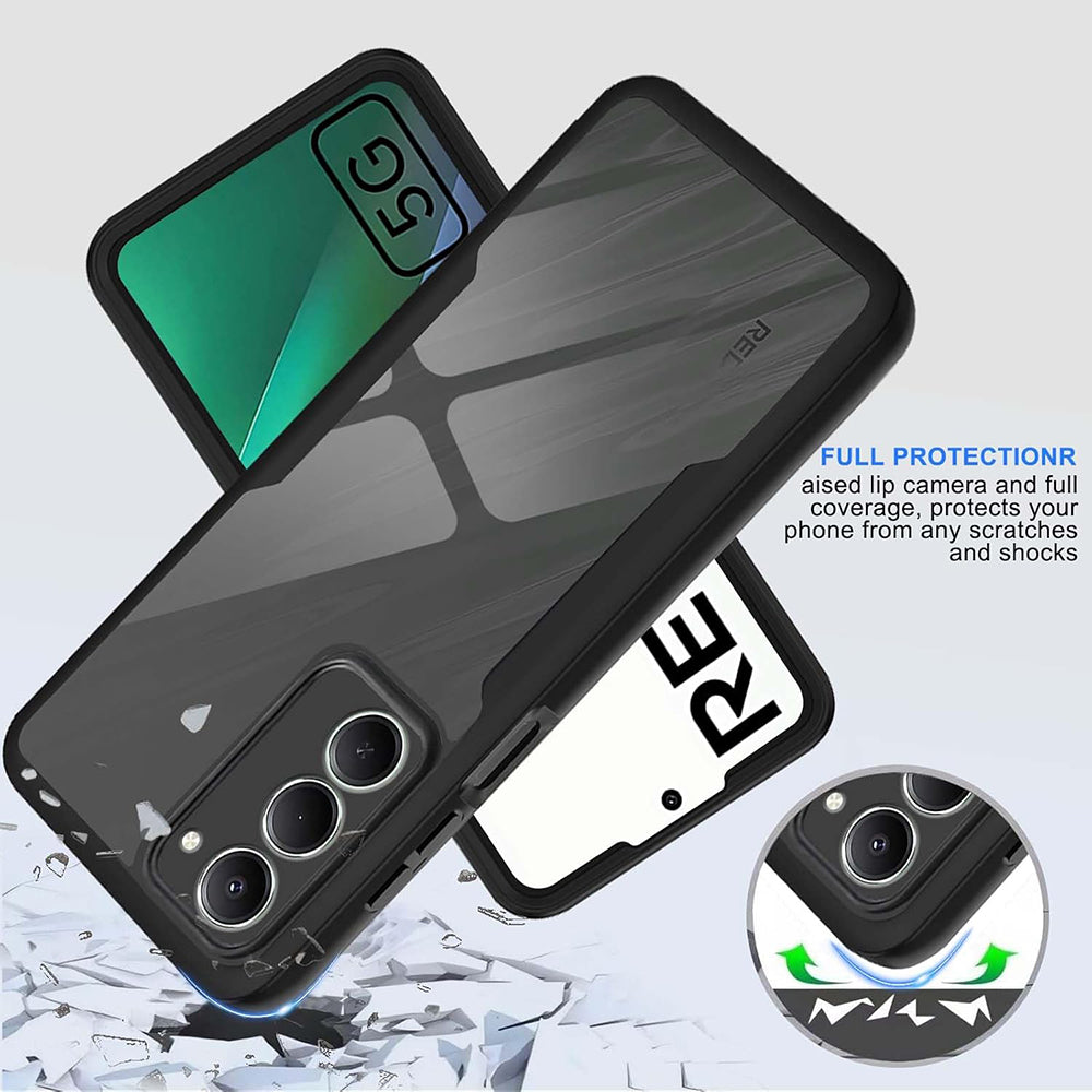 Tok Xiaomi Redmi 15 5G / 15 4G-hez, Techsuit, ColorVerse 360, Fekete