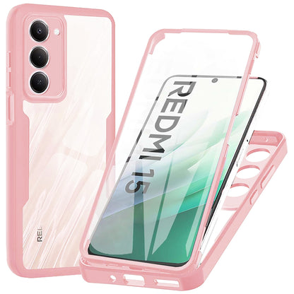 Tok Xiaomi Redmi 15 5G / 15 4G-hez, Techsuit, ColorVerse 360, Rózsaszín
