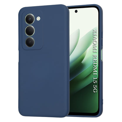 Tok Xiaomi Redmi 15 5G / 15 4G-hez, Techsuit, SoftFlex, Tengerészkék