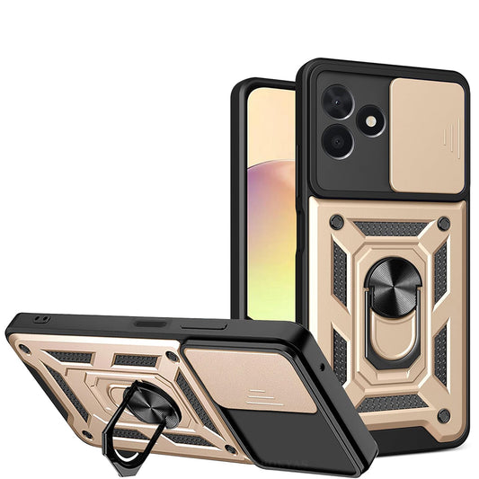 Tok Xiaomi Redmi 15C 5G / 15C 4G-hez, Techsuit, CamShield, Arany