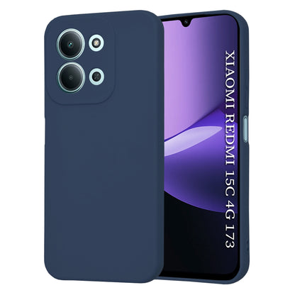 Case for Xiaomi Redmi 15C 5G / 15C 4G, Techsuit, SoftFlex, Navy Blue