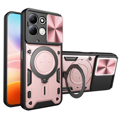 Tok Xiaomi Redmi 17 5G / 17 4G készülékhez, Techsuit, CamGuard Pro, rózsaarany