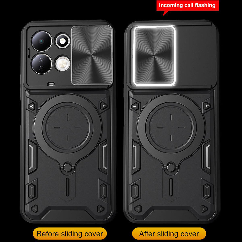 Tok Xiaomi Redmi 17 5G / 17 4G készülékhez, Techsuit, CamGuard Pro, rózsaarany