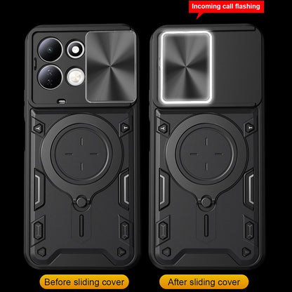 Tok Xiaomi Redmi 17 5G / 17 4G készülékhez, Techsuit, CamGuard Pro, rózsaarany