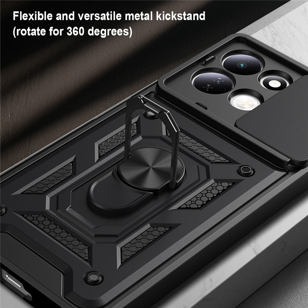 Tok Xiaomi Redmi 17 5G / 17 4G-hez, Techsuit, CamShield, Rózsaarany