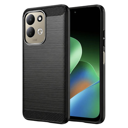 Tok Xiaomi Redmi 17 5G / 17 4G-hez, Techsuit, Karbon, Fekete