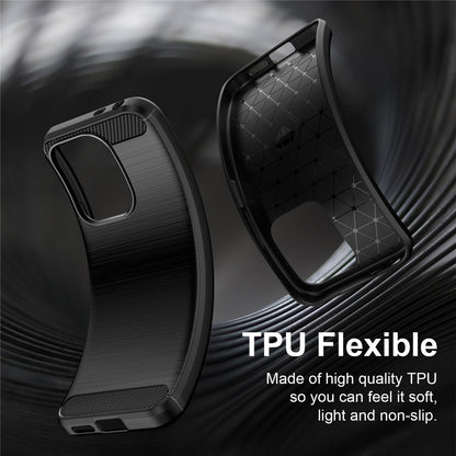 Tok Xiaomi Redmi 17 5G / 17 4G-hez, Techsuit, Karbon, Fekete