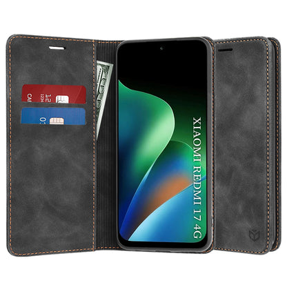 Tok Xiaomi Redmi 17 5G / 17 4G-hez, Techsuit, Confy, Fekete