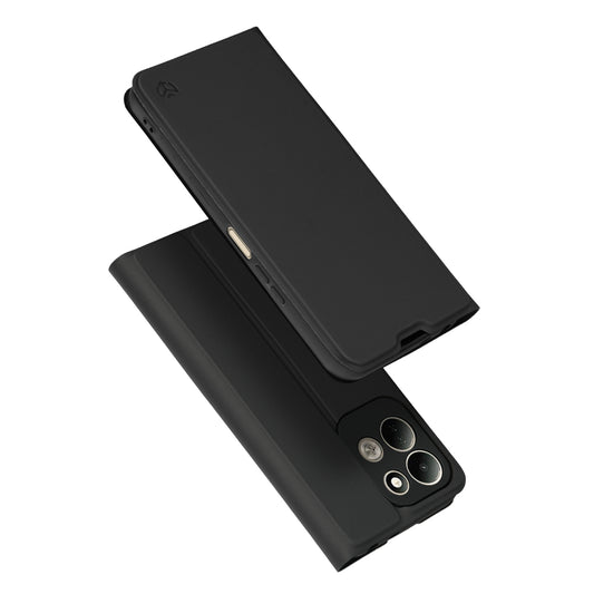 Tok Xiaomi Redmi 17 5G / 17 4G-hez, Techsuit, Magskin Book, Fekete