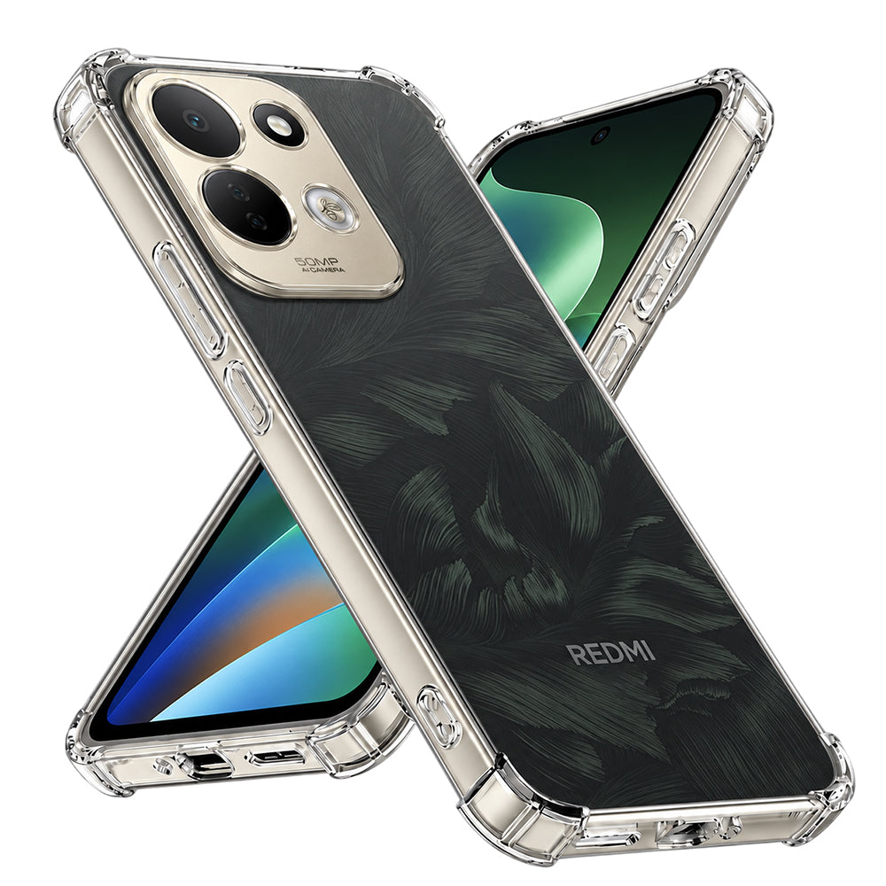 Case for Xiaomi Redmi 17 5G / 17 4G, Techsuit, Shockproof Clear, Transparent