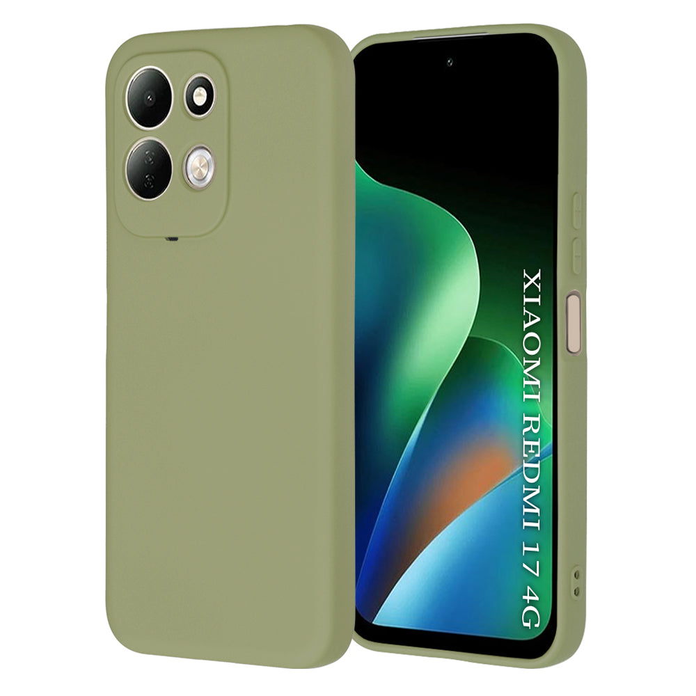 Tok Xiaomi Redmi 17 5G / 17 4G készülékhez, Techsuit, SoftFlex, Matcha
