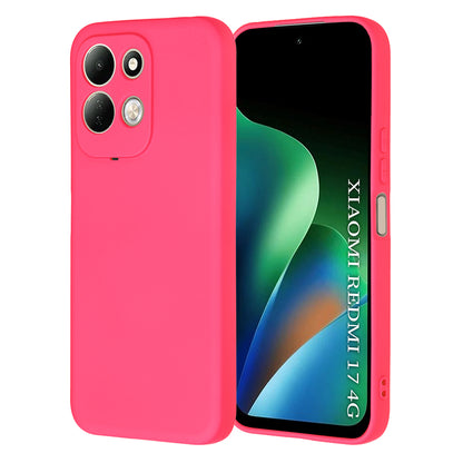 Tok Xiaomi Redmi 17 5G / 17 4G készülékhez, Techsuit, SoftFlex, sötétrózsaszín