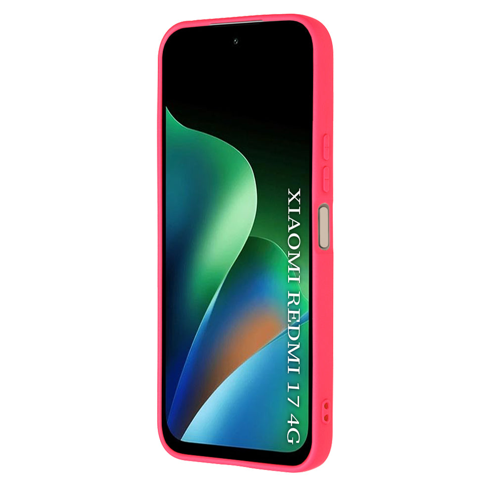 Tok Xiaomi Redmi 17 5G / 17 4G készülékhez, Techsuit, SoftFlex, sötétrózsaszín
