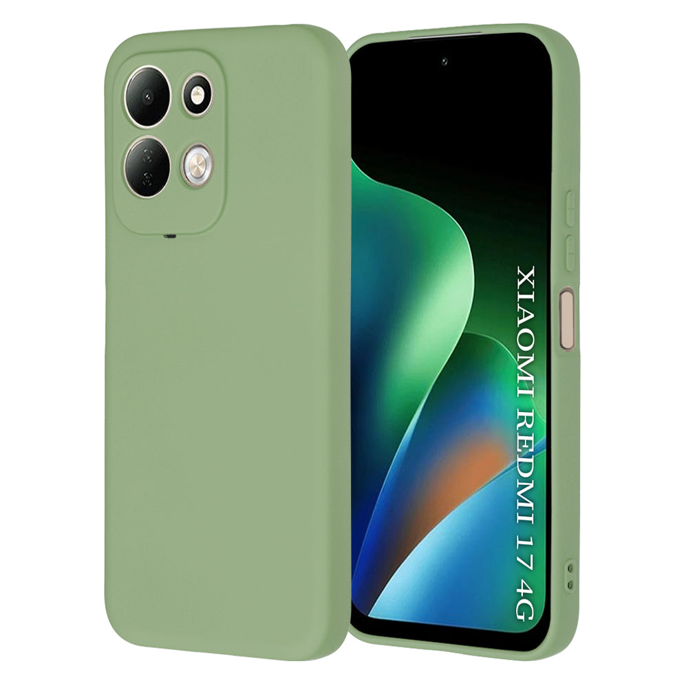 Tok Xiaomi Redmi 17 5G / 17 4G készülékhez, Techsuit, SoftFlex, világoszöld
