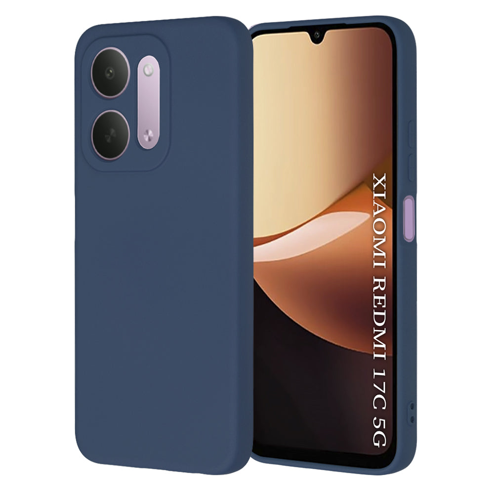 Tok Xiaomi Redmi 17C 5G készülékhez, Techsuit, SoftFlex, sötétkék