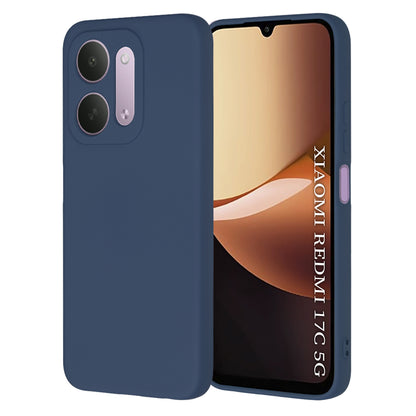 Tok Xiaomi Redmi 17C 5G készülékhez, Techsuit, SoftFlex, sötétkék
