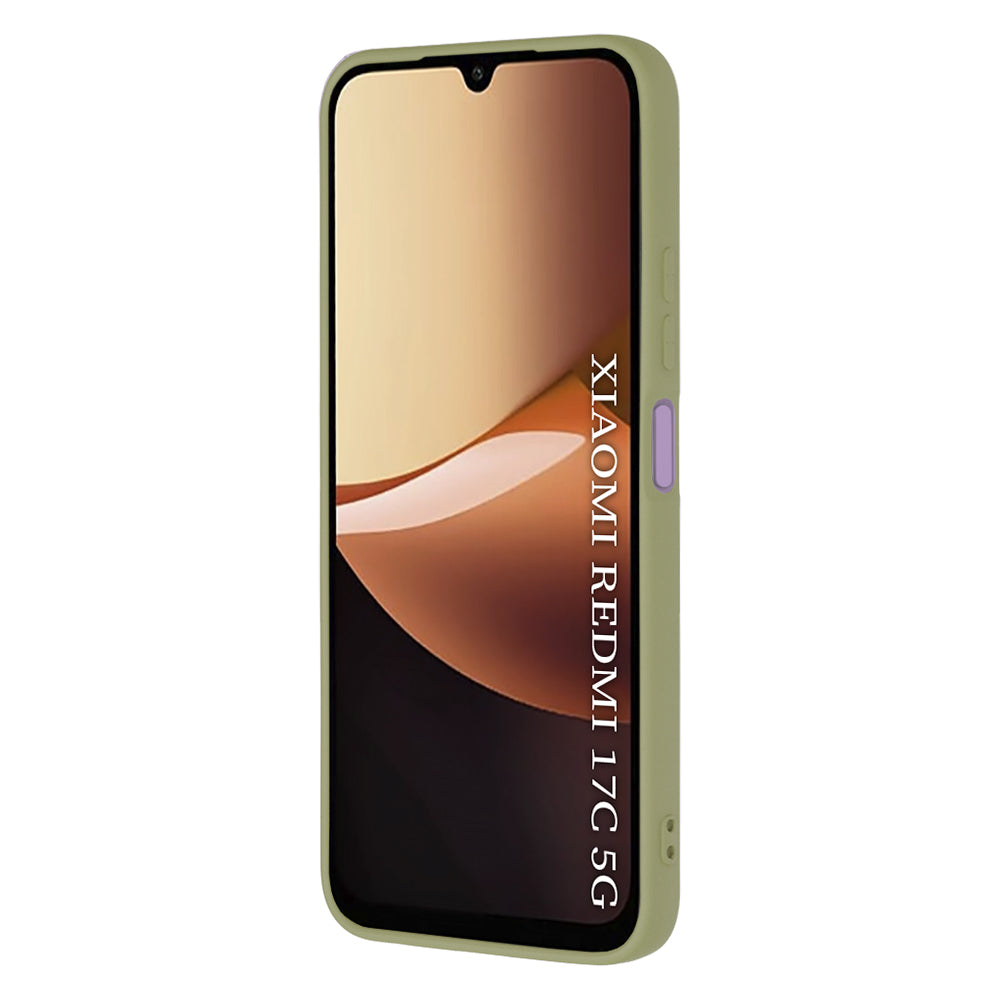 Tok Xiaomi Redmi 17C 5G készülékhez, Techsuit, SoftFlex, Matcha