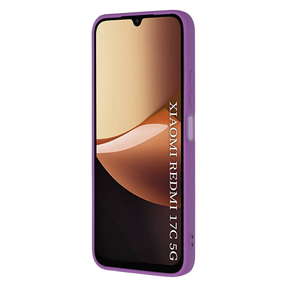 Tok Xiaomi Redmi 17C 5G készülékhez, Techsuit, SoftFlex, lila