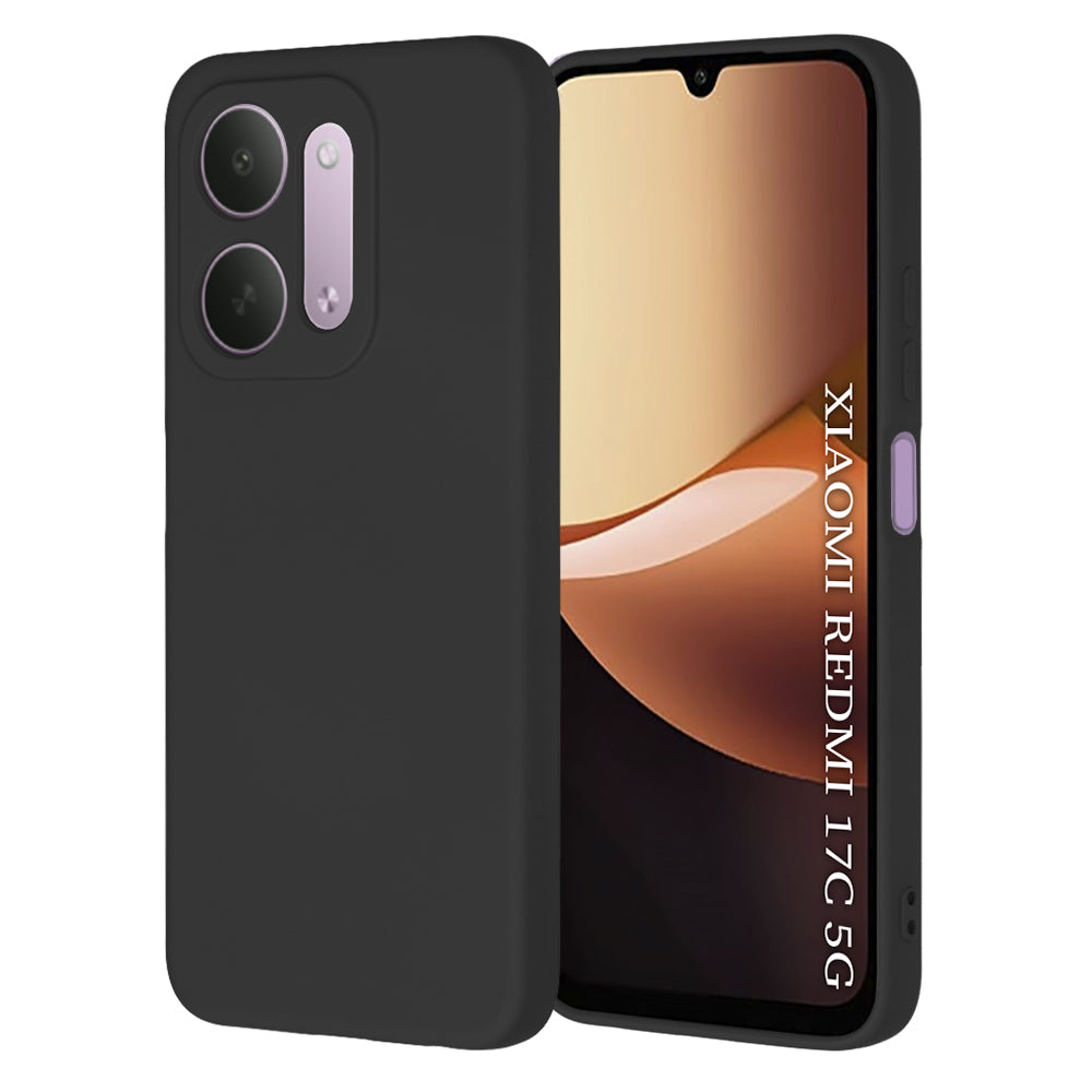Tok Xiaomi Redmi 17C 5G készülékhez, Techsuit, SoftFlex, fekete