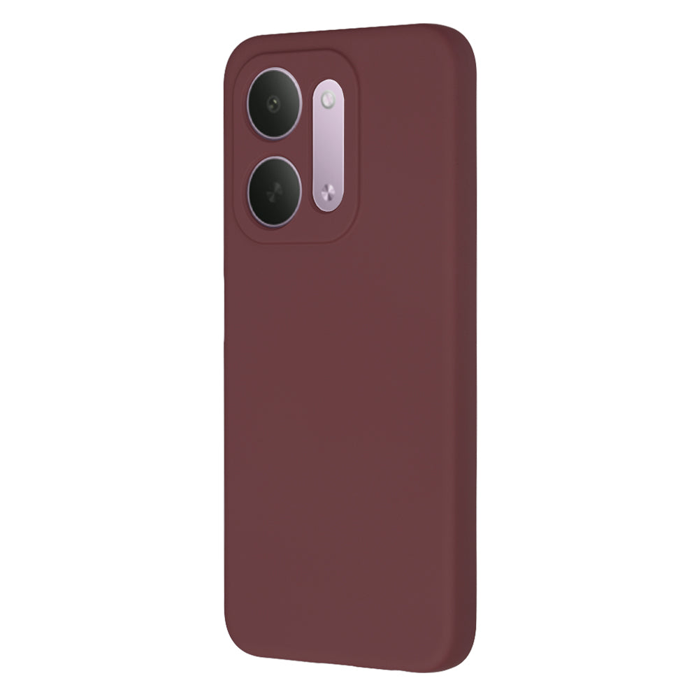 Tok Xiaomi Redmi 17C 5G készülékhez, Techsuit, SoftFlex, bordó színben