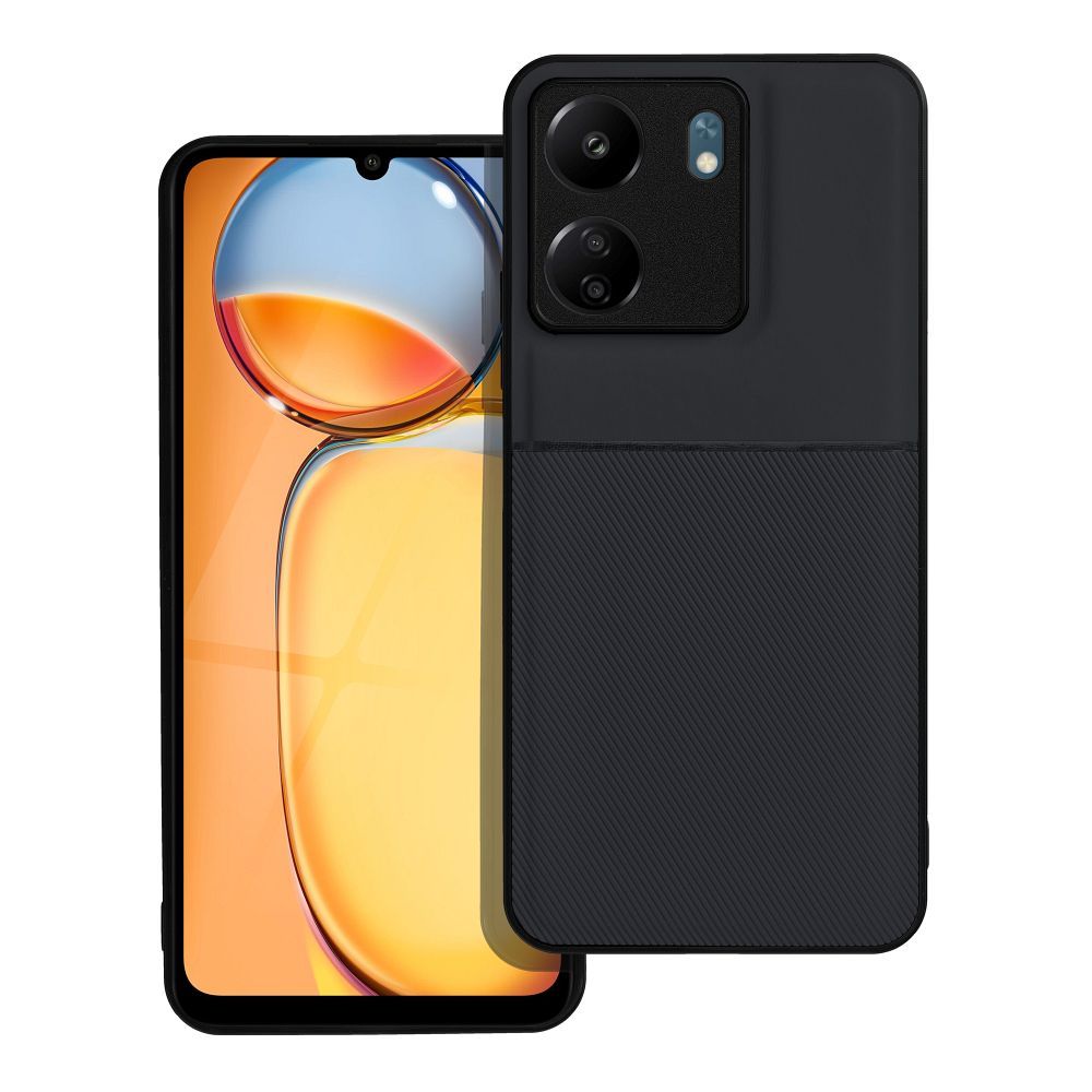 Tok Xiaomi Poco C65 / Redmi 13C-hez, OEM, Noble, Fekete