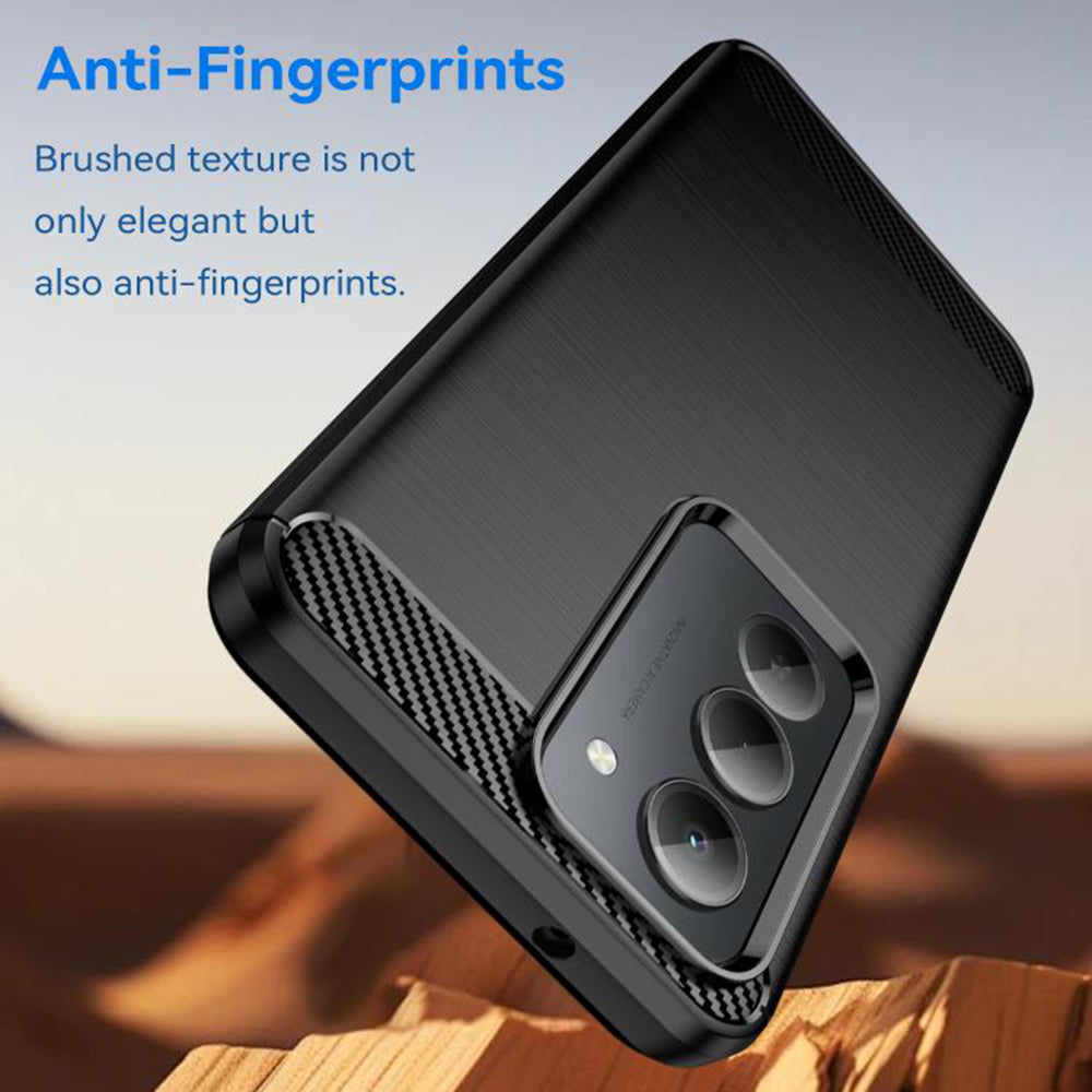 Case for Xiaomi Redmi 15 5G / 15 4G, Techsuit, Carbon, Black