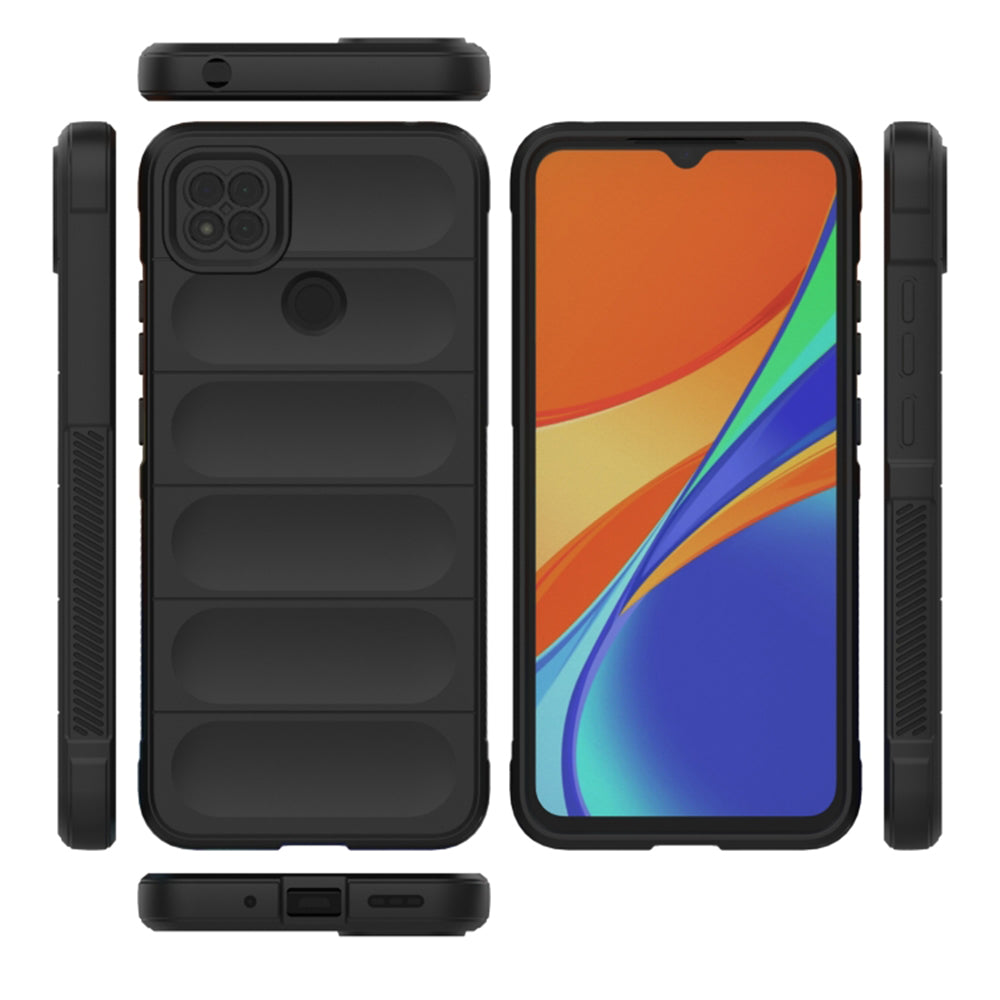 Tok Xiaomi Redmi 9C NFC / 9C-hez, Techsuit, Magic Shield, Fekete