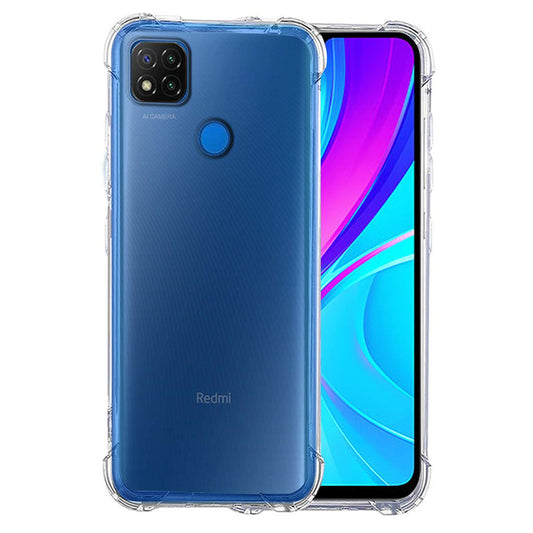 Tok Xiaomi Redmi 9C NFC / 9C-hoz, Techsuit, Ütésálló Átlátszó, Átlátszó