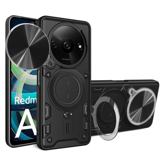 Tok Xiaomi Redmi A3-hoz, Techsuit, CamGuard Pro, Fekete