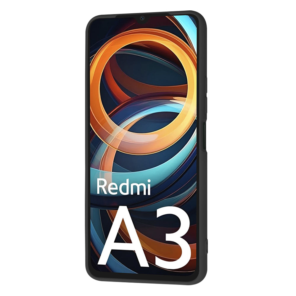 Tok Xiaomi Redmi A3x / A3-hoz, Techsuit, SoftFlex, Fekete