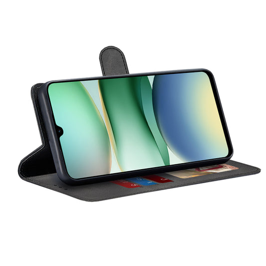Tok Xiaomi Redmi A5 4G (Standard) készülékhez, Techsuit, Diary Book, Fekete