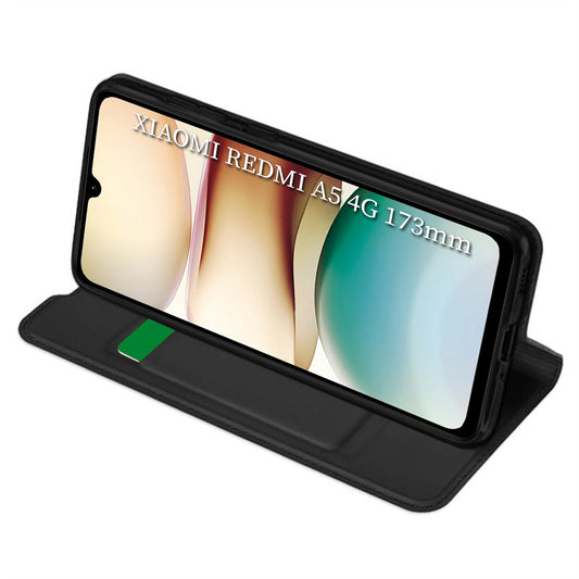 Tok Xiaomi Redmi A5 4G (Standard) készülékhez, Techsuit, Magskin Book, Fekete