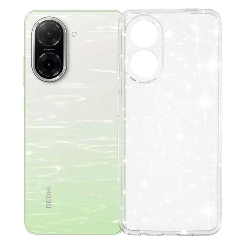Case for Xiaomi Redmi A5 4G (Standard), Techsuit, SparkleSkin, Transparent