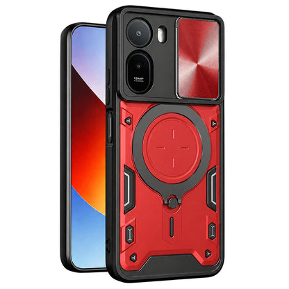 Case for Xiaomi Redmi A7 Pro 4G, Techsuit, CamGuard Pro, Red