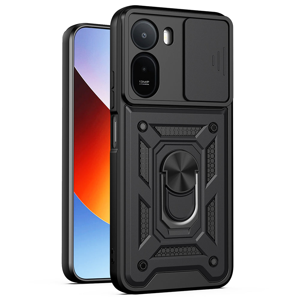 Tok Xiaomi Redmi A7 Pro 4G-hez, Techsuit, CamShield, Fekete