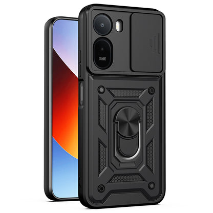 Tok Xiaomi Redmi A7 Pro 4G-hez, Techsuit, CamShield, Fekete