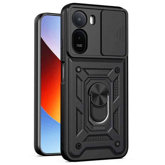 Tok Xiaomi Redmi A7 Pro 4G-hez, Techsuit, CamShield, Fekete