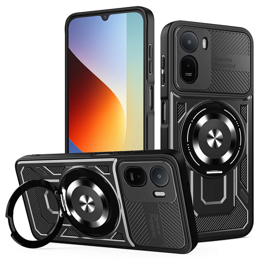 Tok Xiaomi Redmi A7 Pro 4G-hez, Techsuit, RuggedCam, Fekete