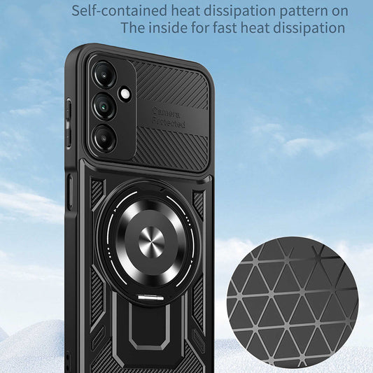 Tok Xiaomi Redmi A7 Pro 4G-hez, Techsuit, RuggedCam, Fekete
