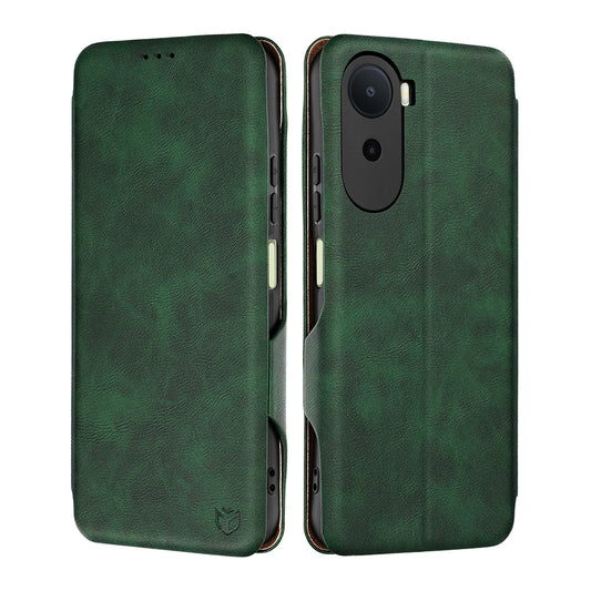 Tok Xiaomi Redmi A7 Pro 4G-hez, Techsuit, Safe Wallet Plus, Zöld